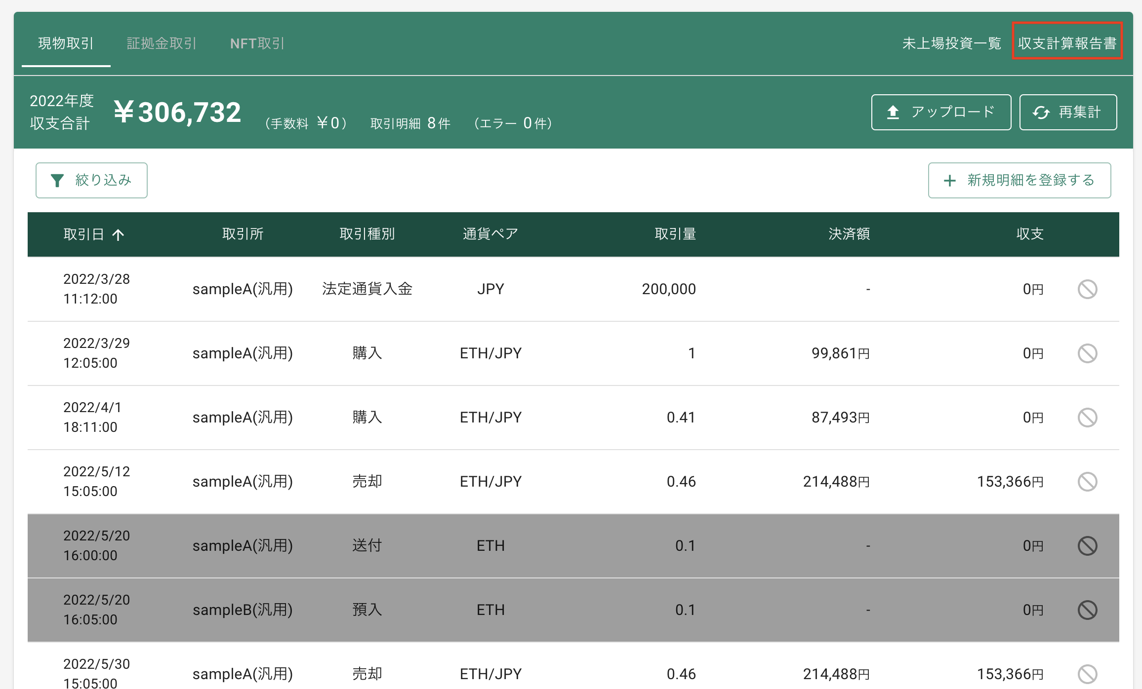 所得税の（有価証券・暗号資産）の評価方法の届出書」の作成方法 – クリプトリンク ヘルプセンター